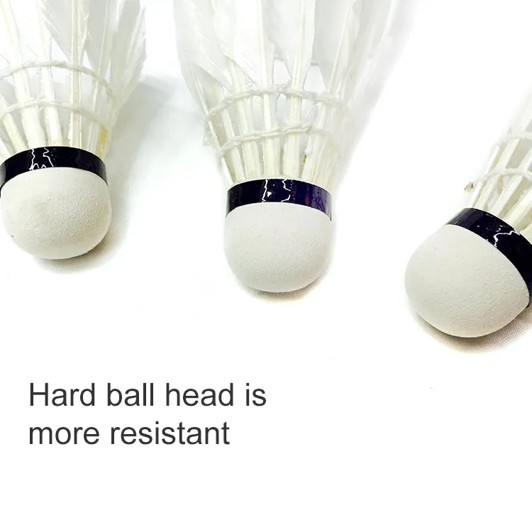 3 PCS Barrel Hard Head Badminton, Suitable for Home Entertainment