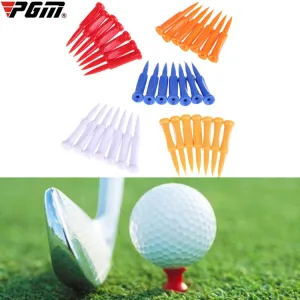 60 PCS PGM QT012 Golf Ribbon Needle Golf Plastic Ball TEE, Random Color Delivery, Specification: 51mm