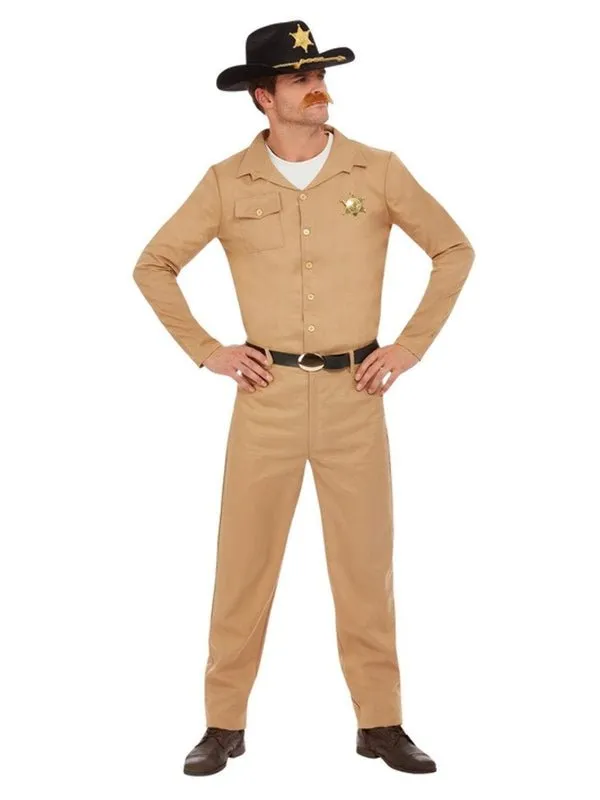 80s Sheriff Costume, Beige