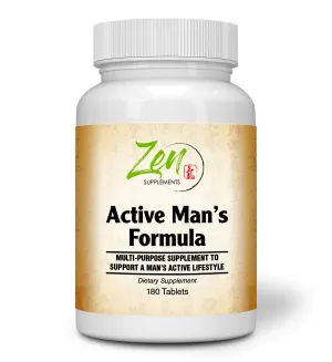 Active Man's Multi-Vitamin - 180 Tabs