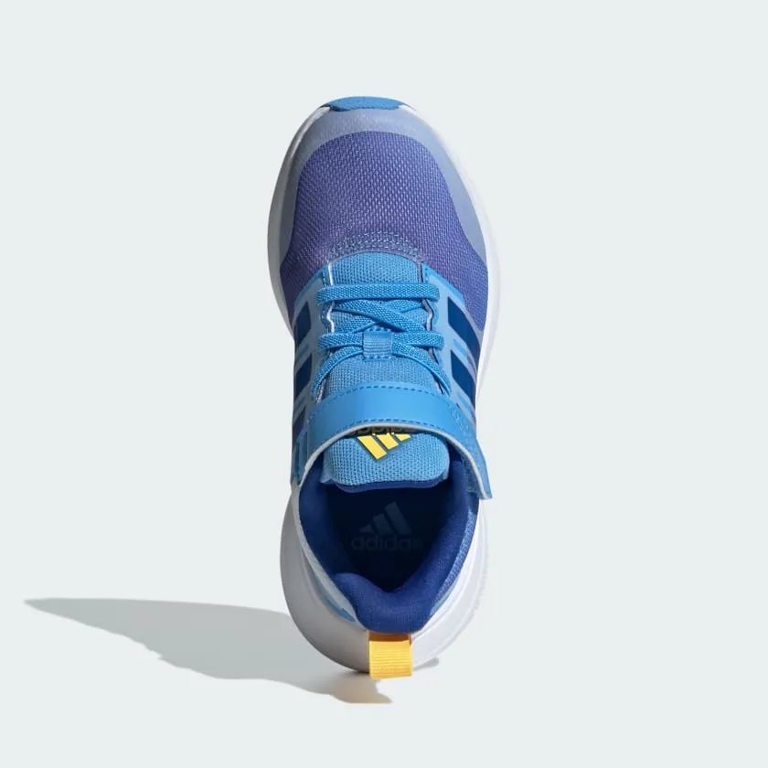 ADIDAS FORTARUN 2.0 ELASTIC LACE - KIDS - BLUE BURST/ROYAL BLUE