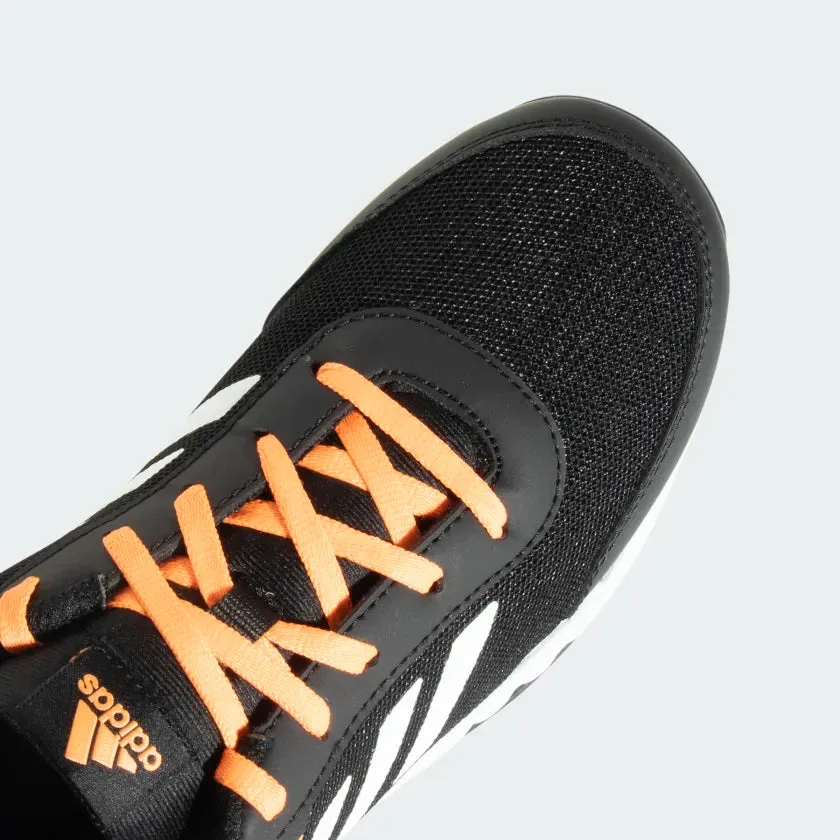 Adidas Lit-up 1.0 K Kids Shoes (7-13 Year)-Core Black / Cloud White / Screaming Orange