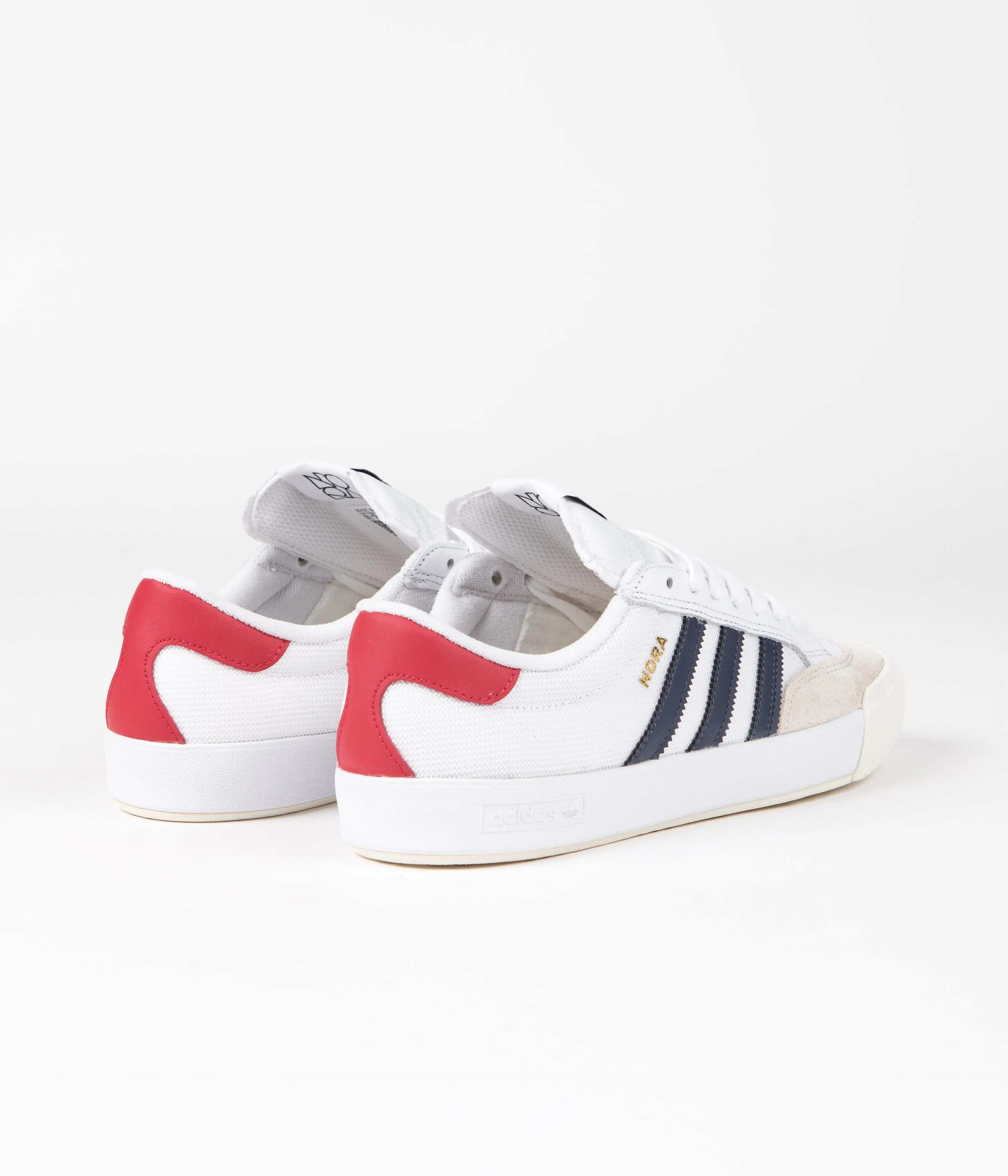 Adidas Nora Shoes - FTWR White / Shadow Navy / Scarlet