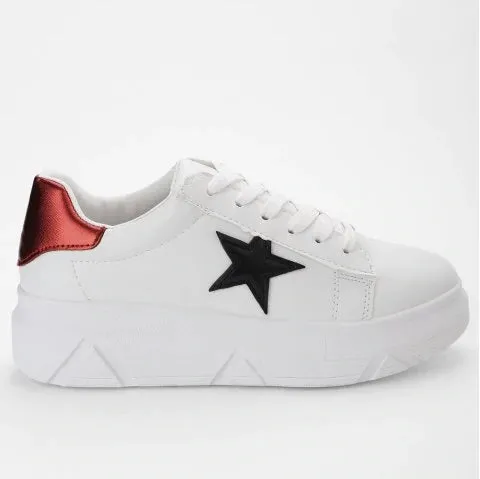 Advanced Star Faux Leather Casual Shoes