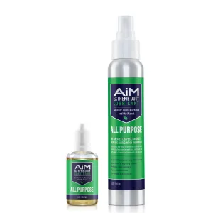 AiM Extreme Duty Lubricant | All Purpose | Bundle | 4 oz sprayer   1 oz precision