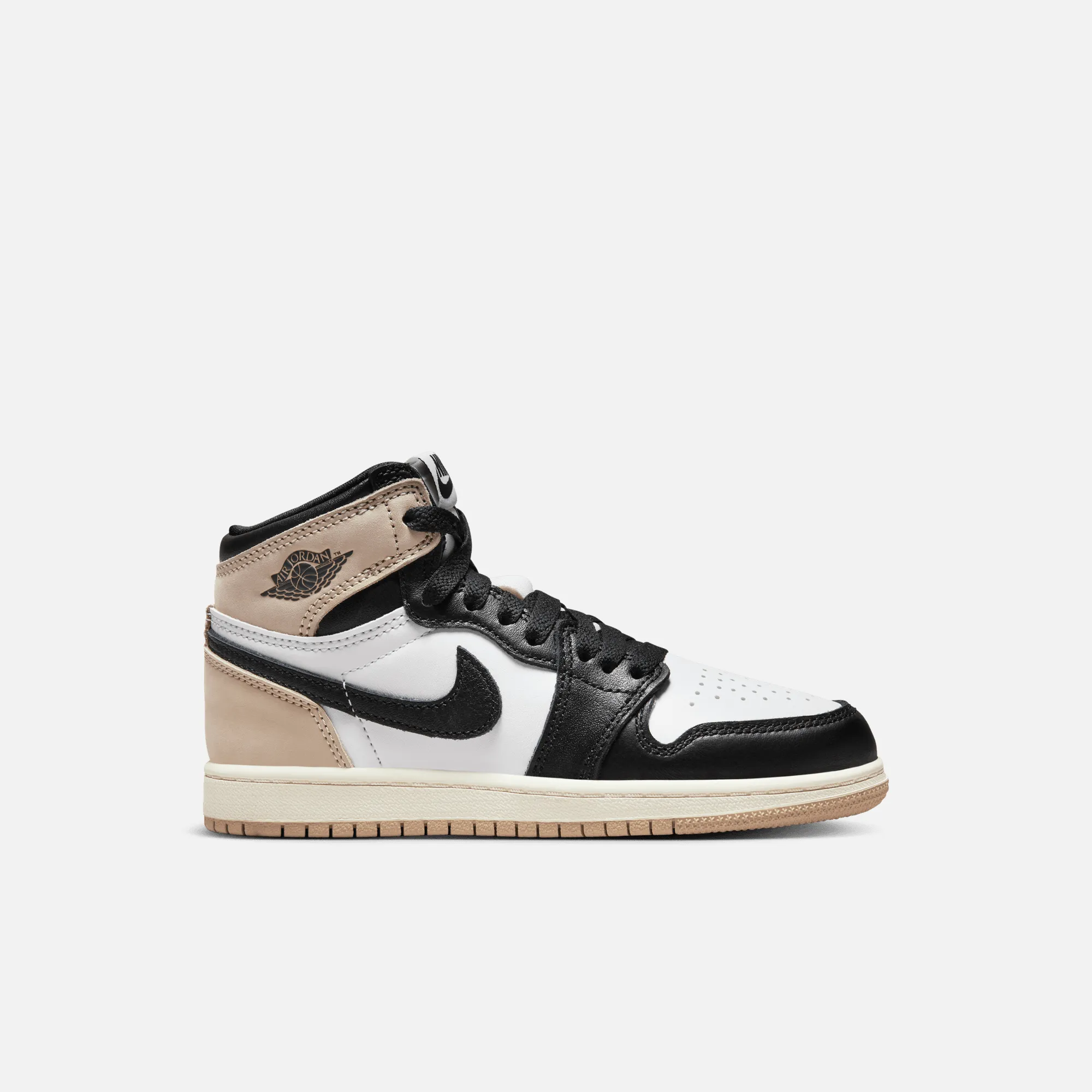 Air Jordan Kids' 1 Retro High OG Latte (PS)