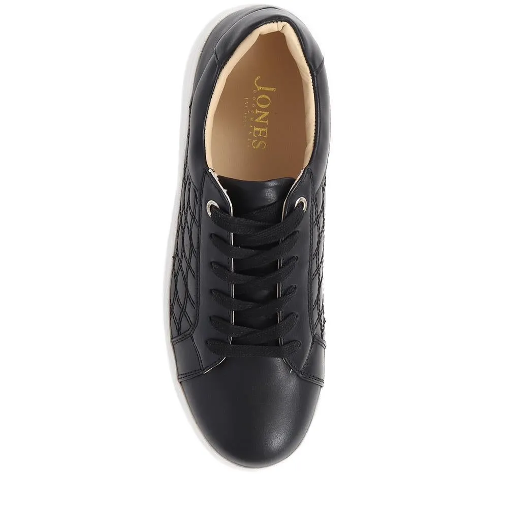 Allana Leather Lace-Up Trainers - ALLANA / 325 133