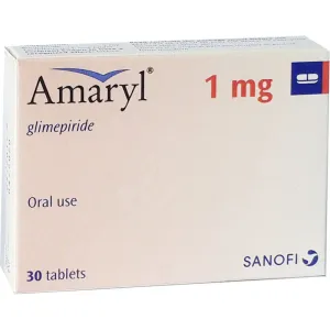 Amaryl (Glimepiride) 1mg Tablets X 30