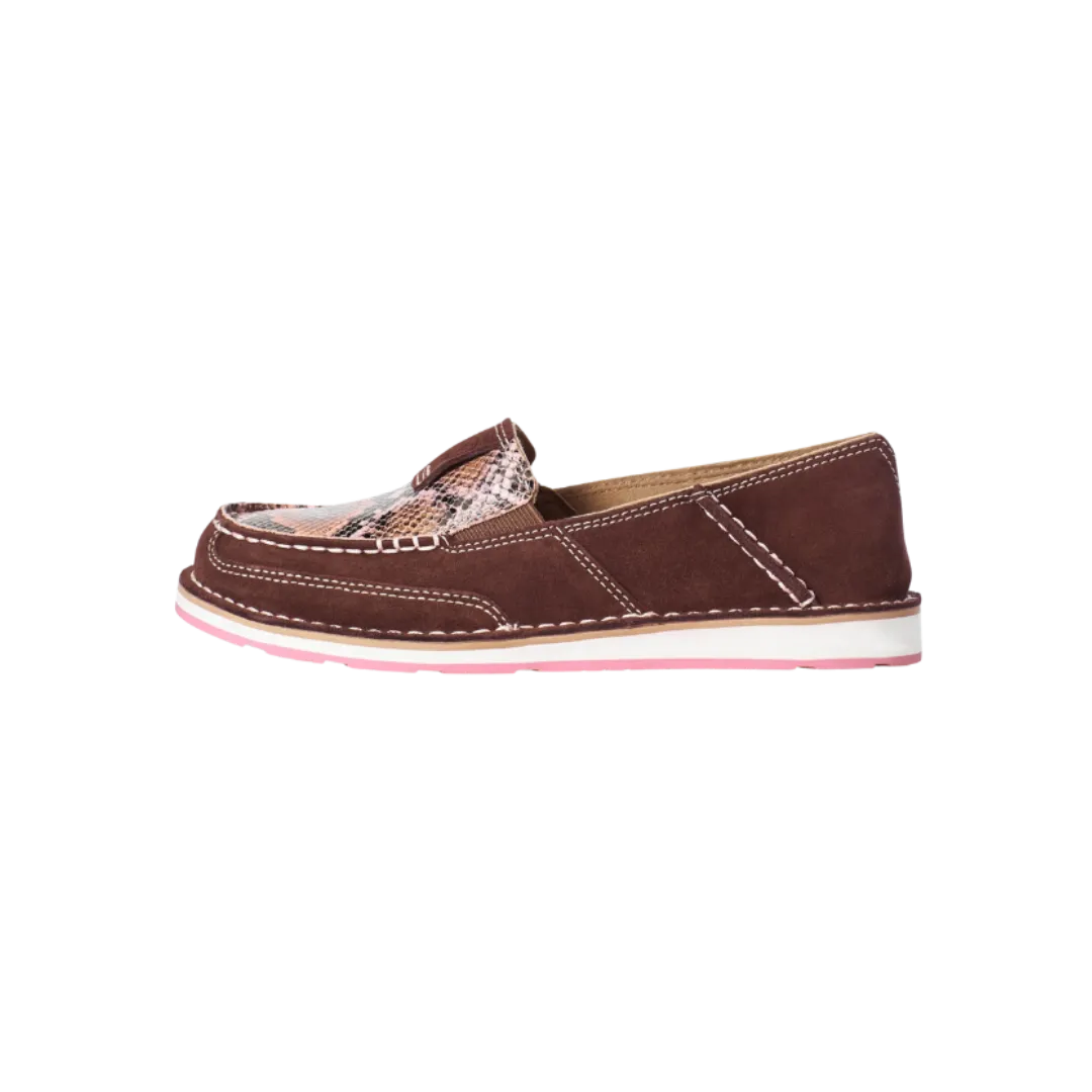 Ariat Women's Cruiser Pink Snake Casual Shoes