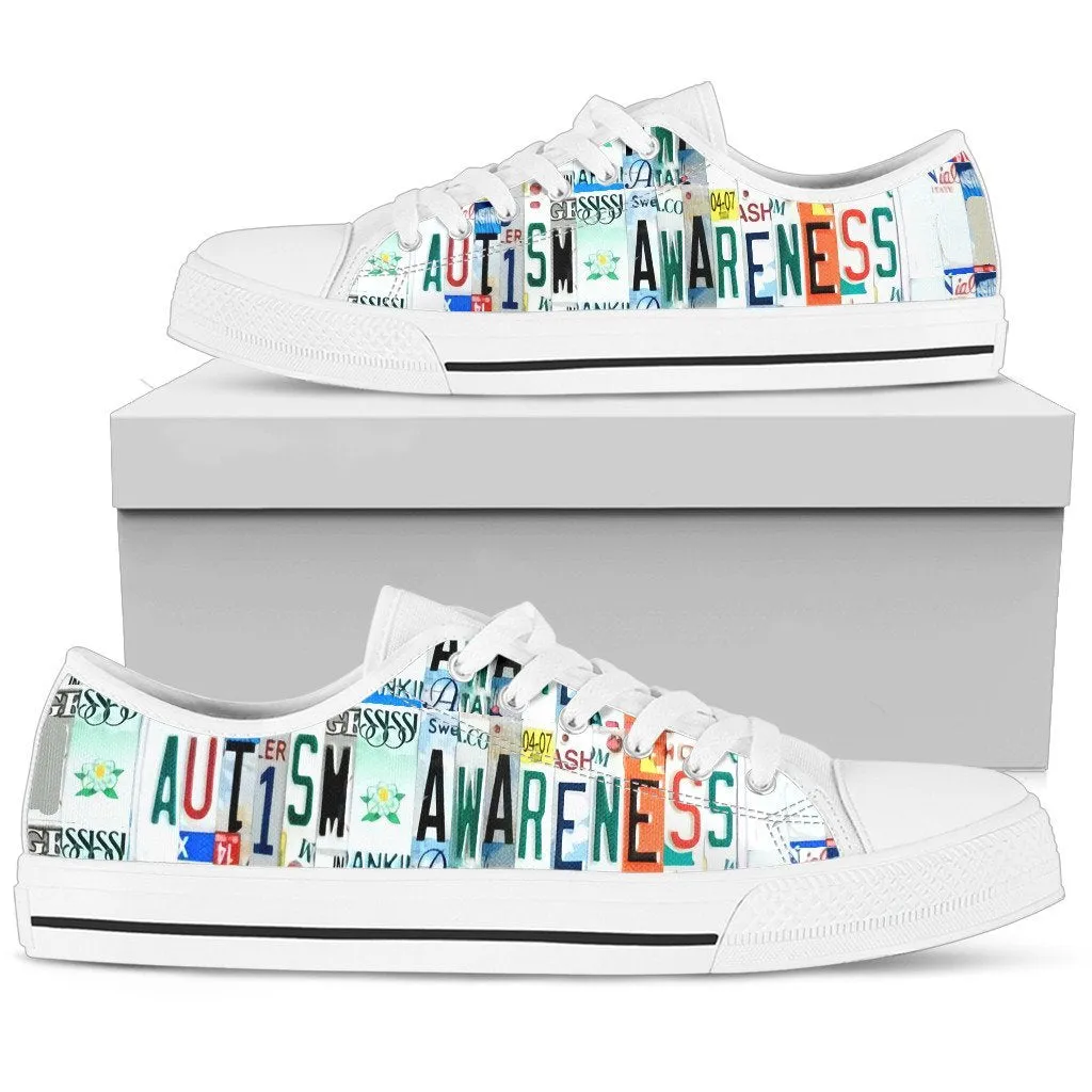 Autism Awareness Low Top Shoes