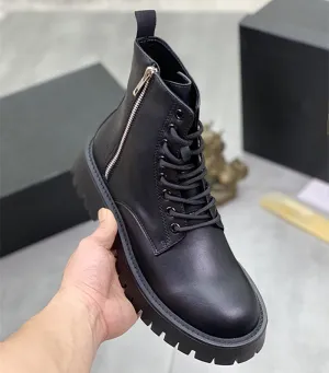 Autumn Winter Men Boots High-Quality Designer Shoes