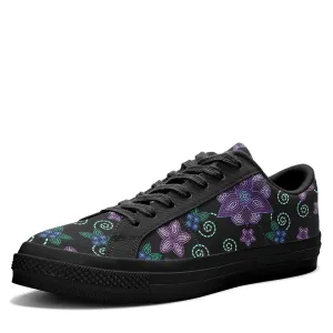 Berry Picking Aapisi Low Top Canvas Shoes Black Sole