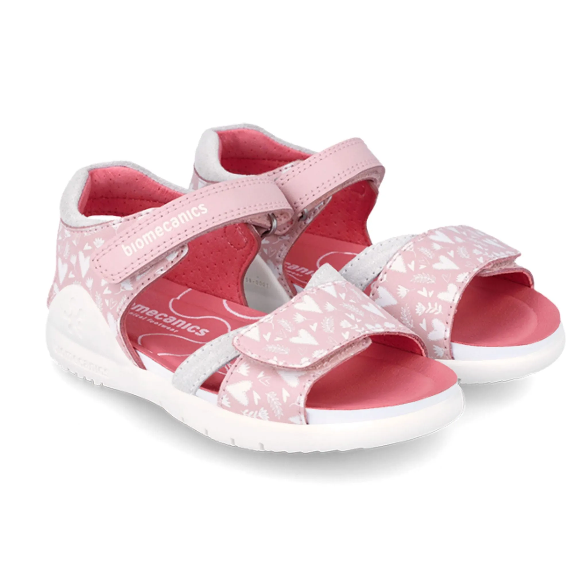 Bioevolution Pink Heart Cuarzo Sandals