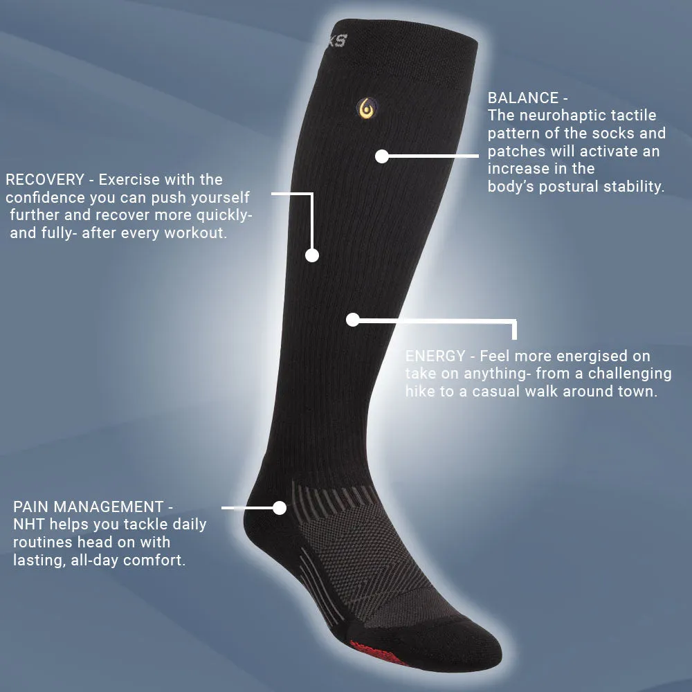 Biowin Neurosocks - Athletic Knee High - Black