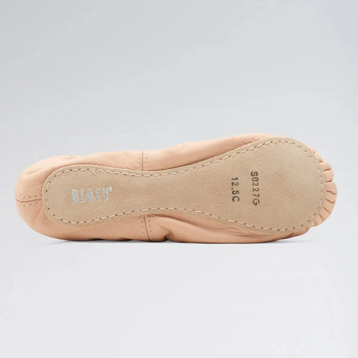 Bloch 227 Belle Pink Full Sole Leather Ballet Shoe