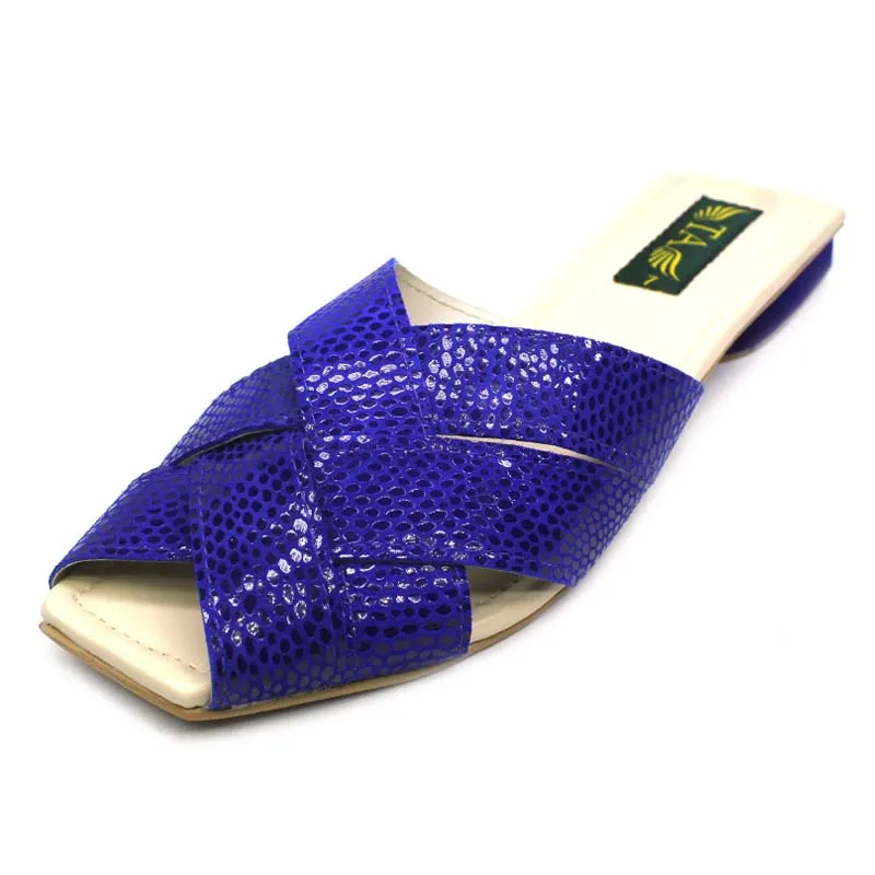 Blue Casual Slipper