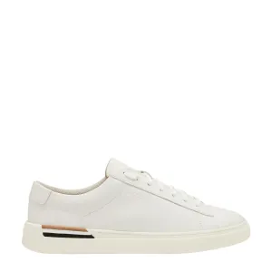 BOSS White Cupsole Low Top Trainers