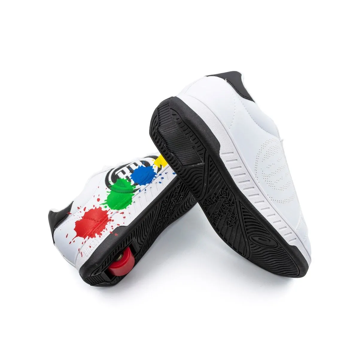 Breezy Rollers Splatter - White / Black / Multicoloured