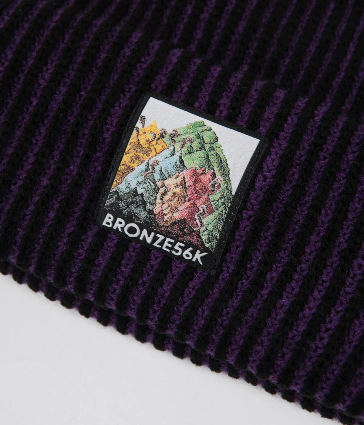 Bronze 56K Mountain Beanie - Purple