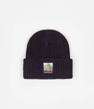 Bronze 56K Mountain Beanie - Purple