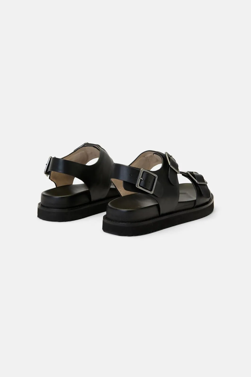 Buckle Sandal - Black