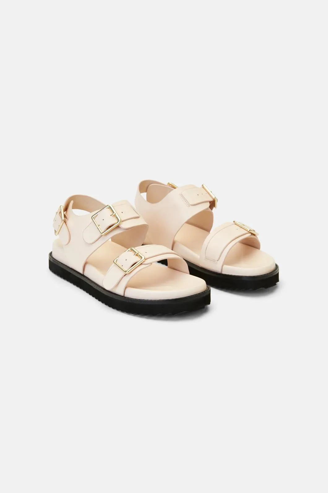 Buckle Sandal - Blush