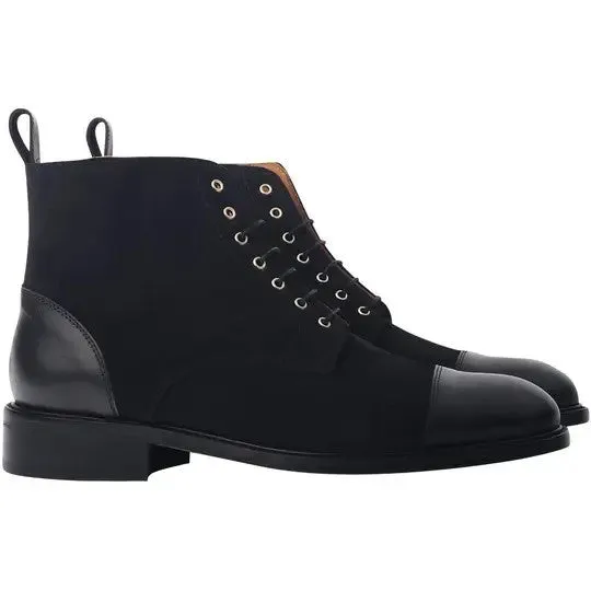 Cap Toe Casual Boots