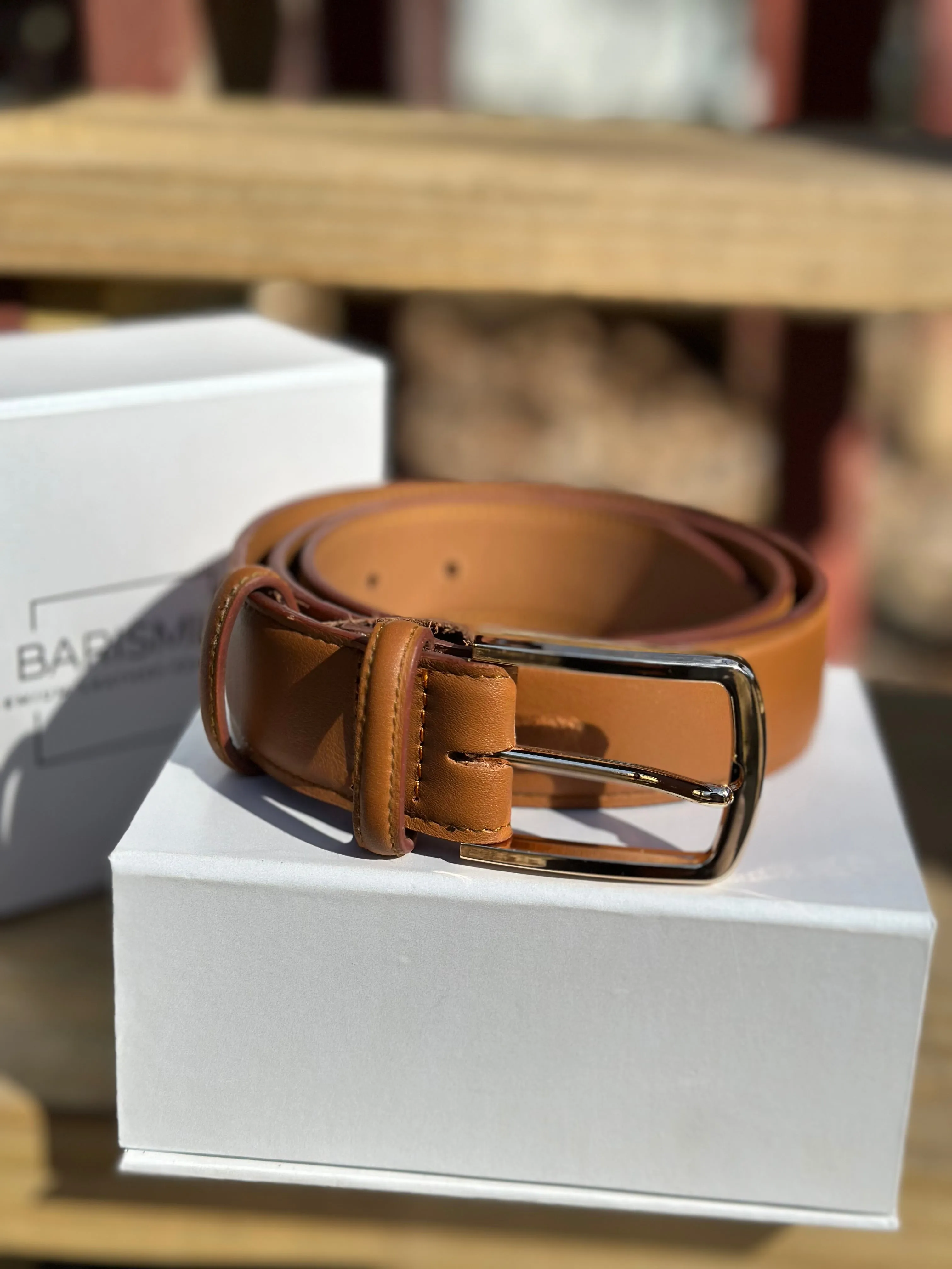 caramel-brown | Genuine Leather Belt