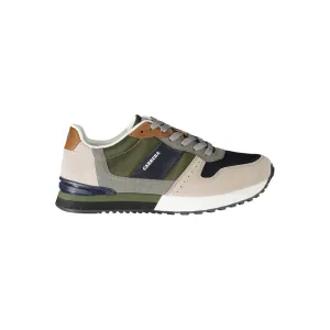 Carrera Green Polyester Sneaker