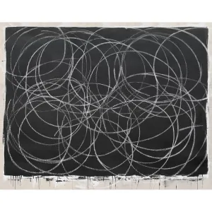 Chalk Circles - Gallery Wrap Canvas