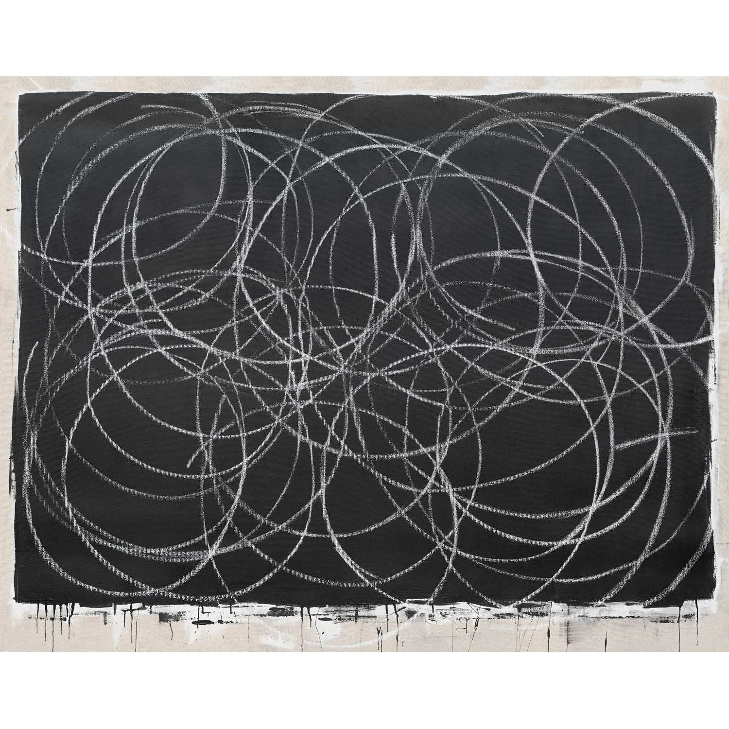 Chalk Circles - Gallery Wrap Canvas