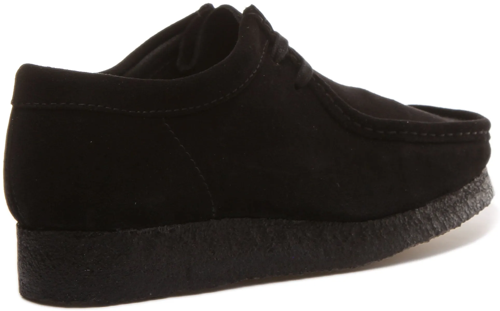 Clarks Originals Wallabee In Black Suede For Men