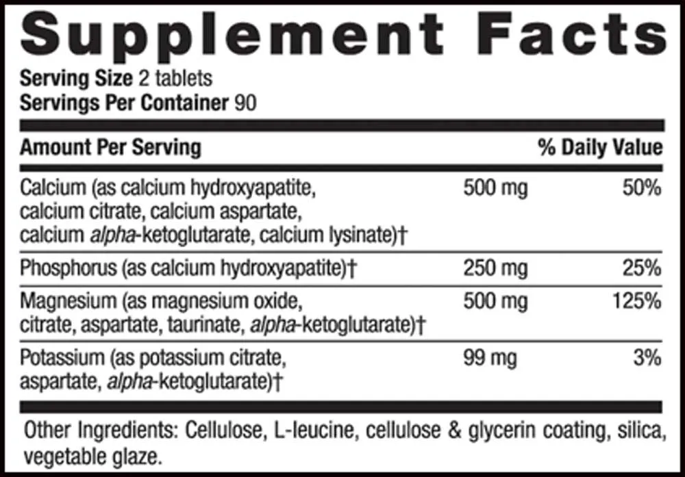 Country Life Calcium Magnesium Potassium