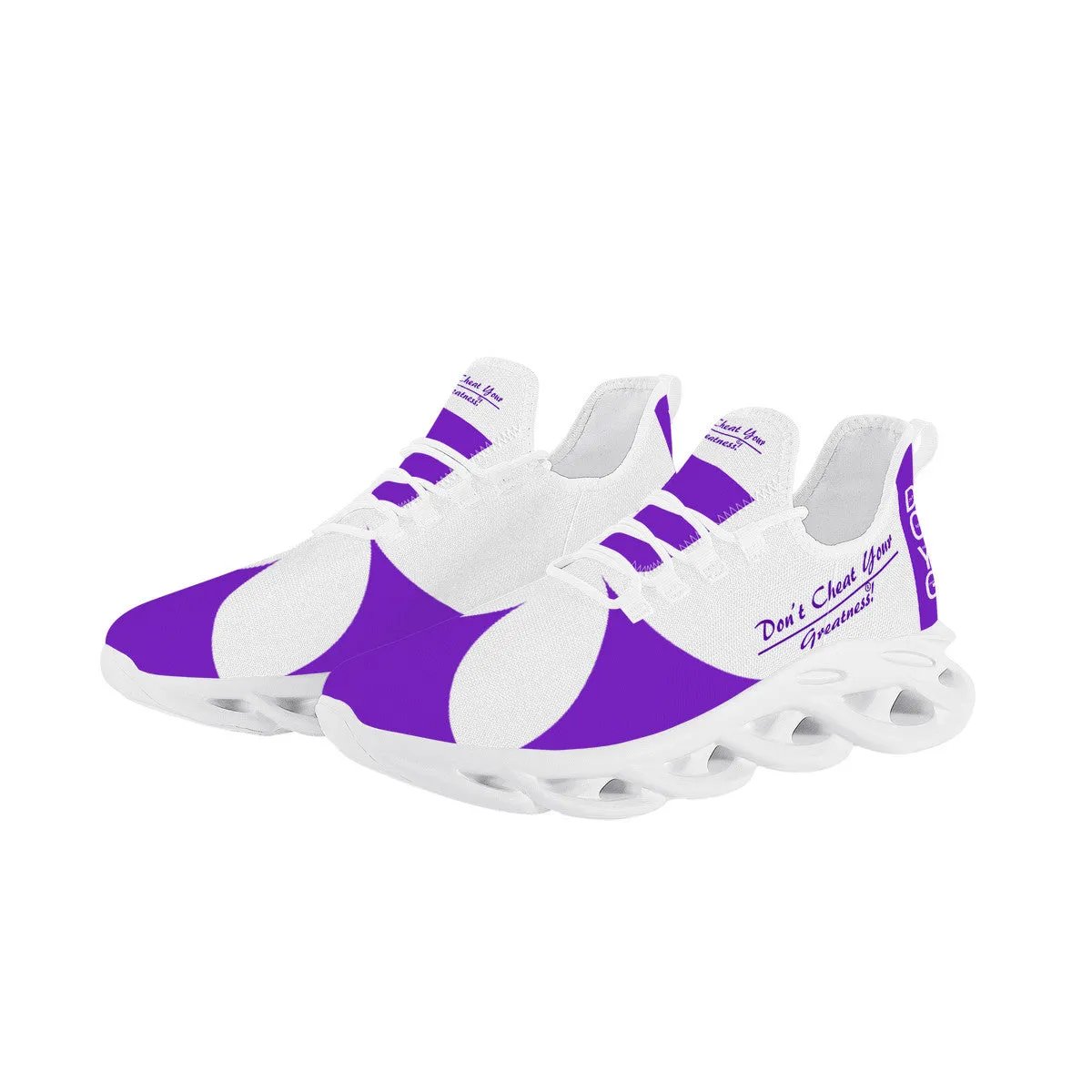 DCYG Purple & White 2nd Edition B Flex Control Sneaker - White