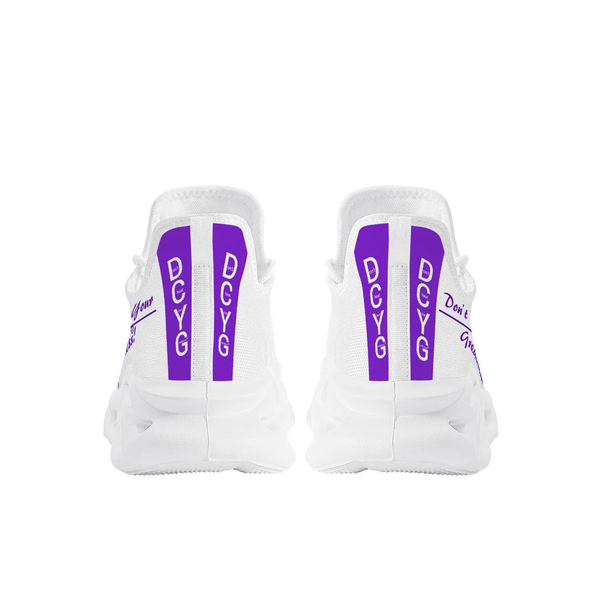 DCYG Purple & White 2nd Edition B Flex Control Sneaker - White