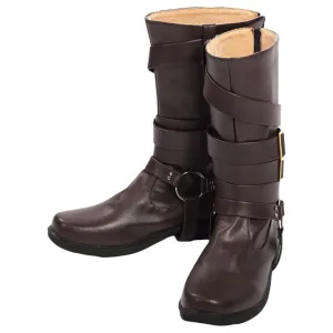 Devil May Cry 5 Dante Cosplay Brown Shoes Boots