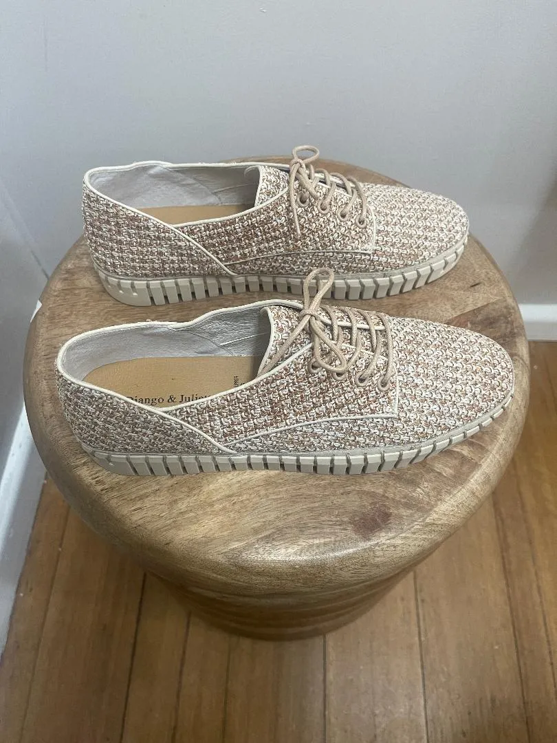 Django & Juliette - Shoes - Hamburg - Tan / Beige / Raffia