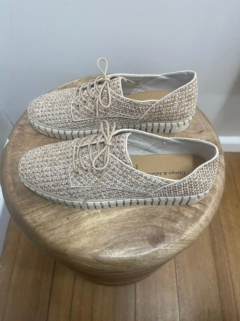 Django & Juliette - Shoes - Hamburg - Tan / Beige / Raffia