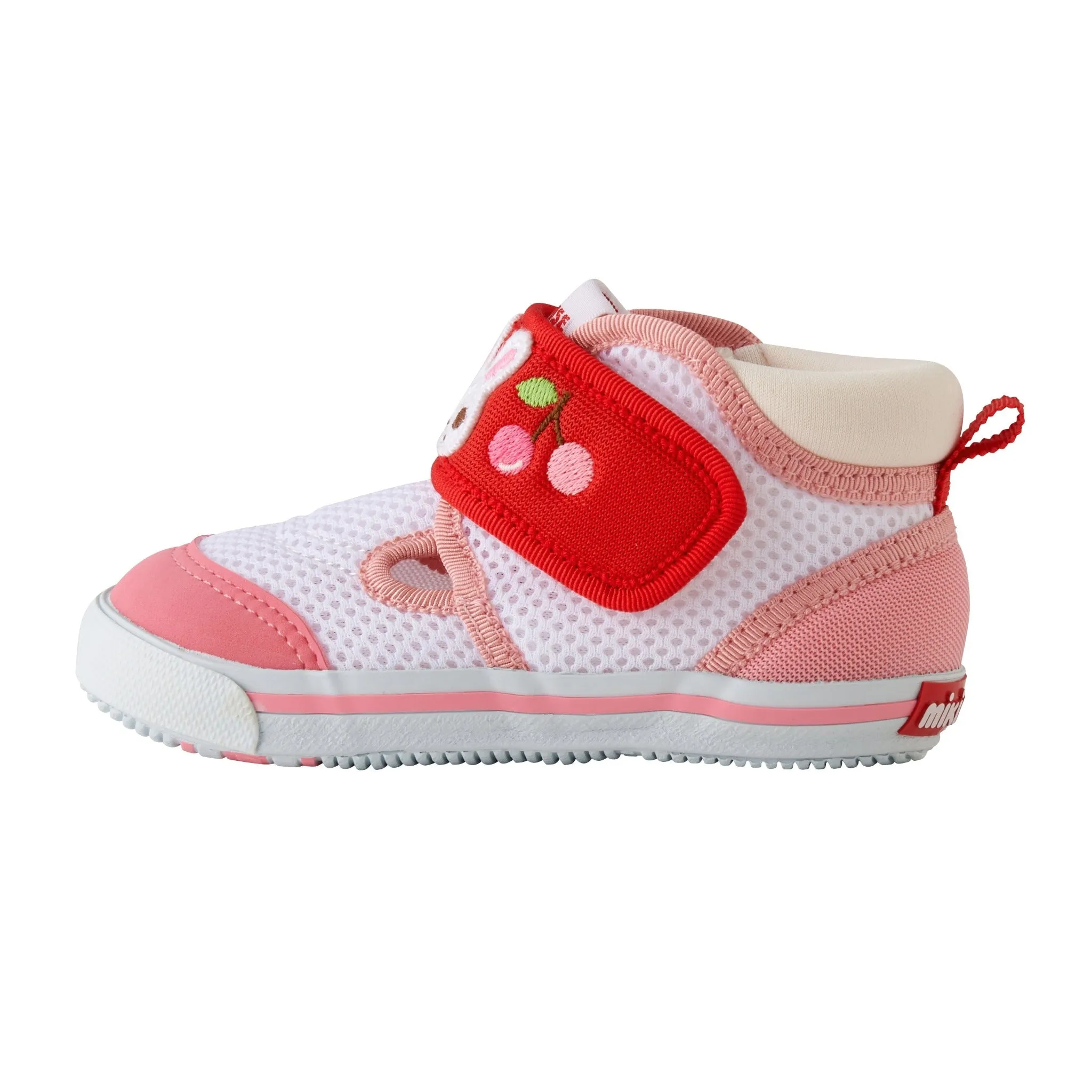 Double Russell Mesh Second Shoes- Cherry Pink