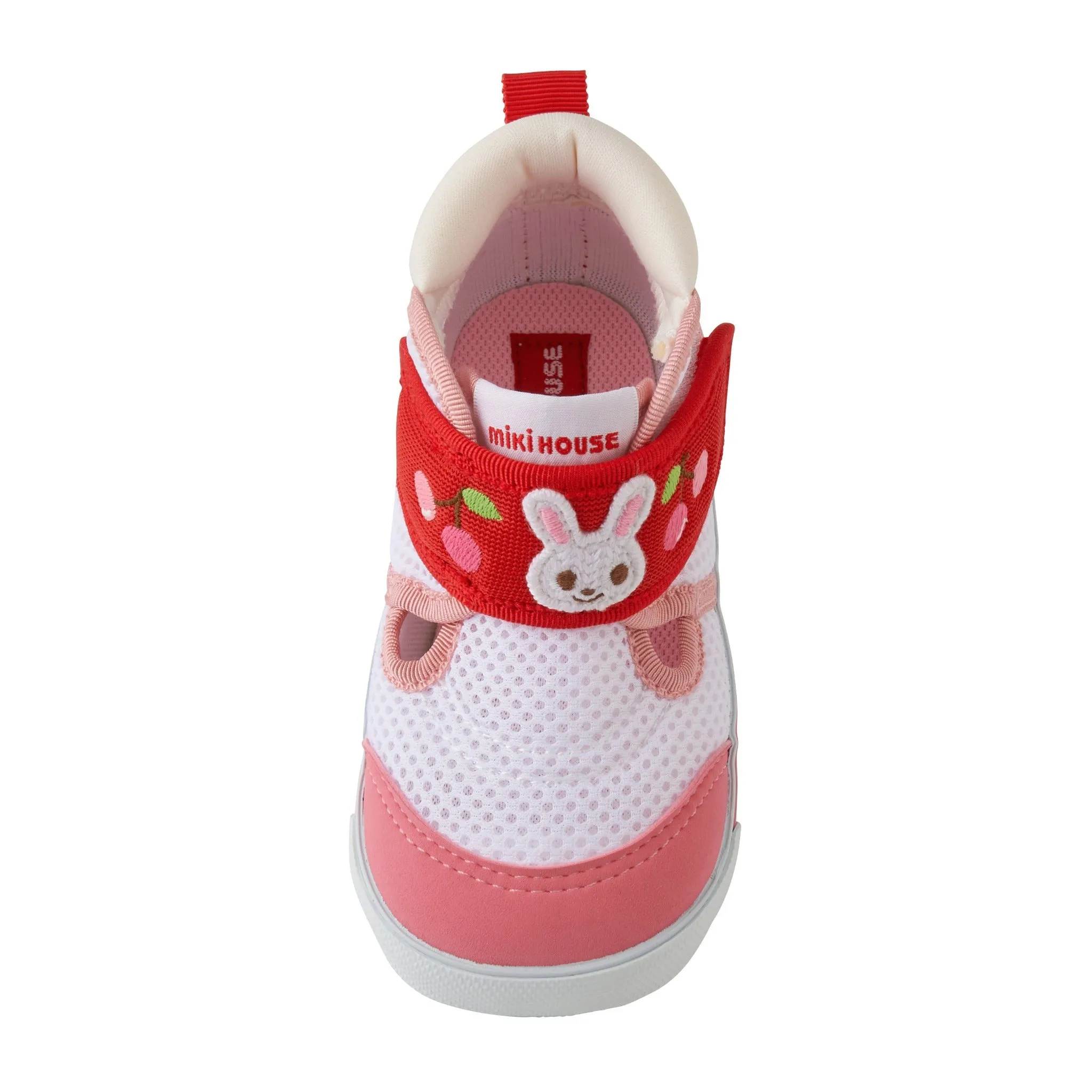 Double Russell Mesh Second Shoes- Cherry Pink