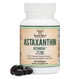 Double Wood Supplements Astaxanthin (AstaReal) 12mg 60 softgels