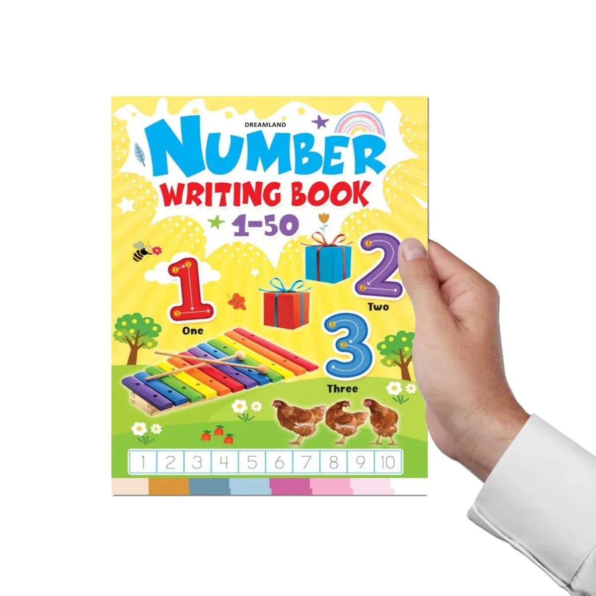 Dreamland Publications Number Writing Book (4 Titles) Pack