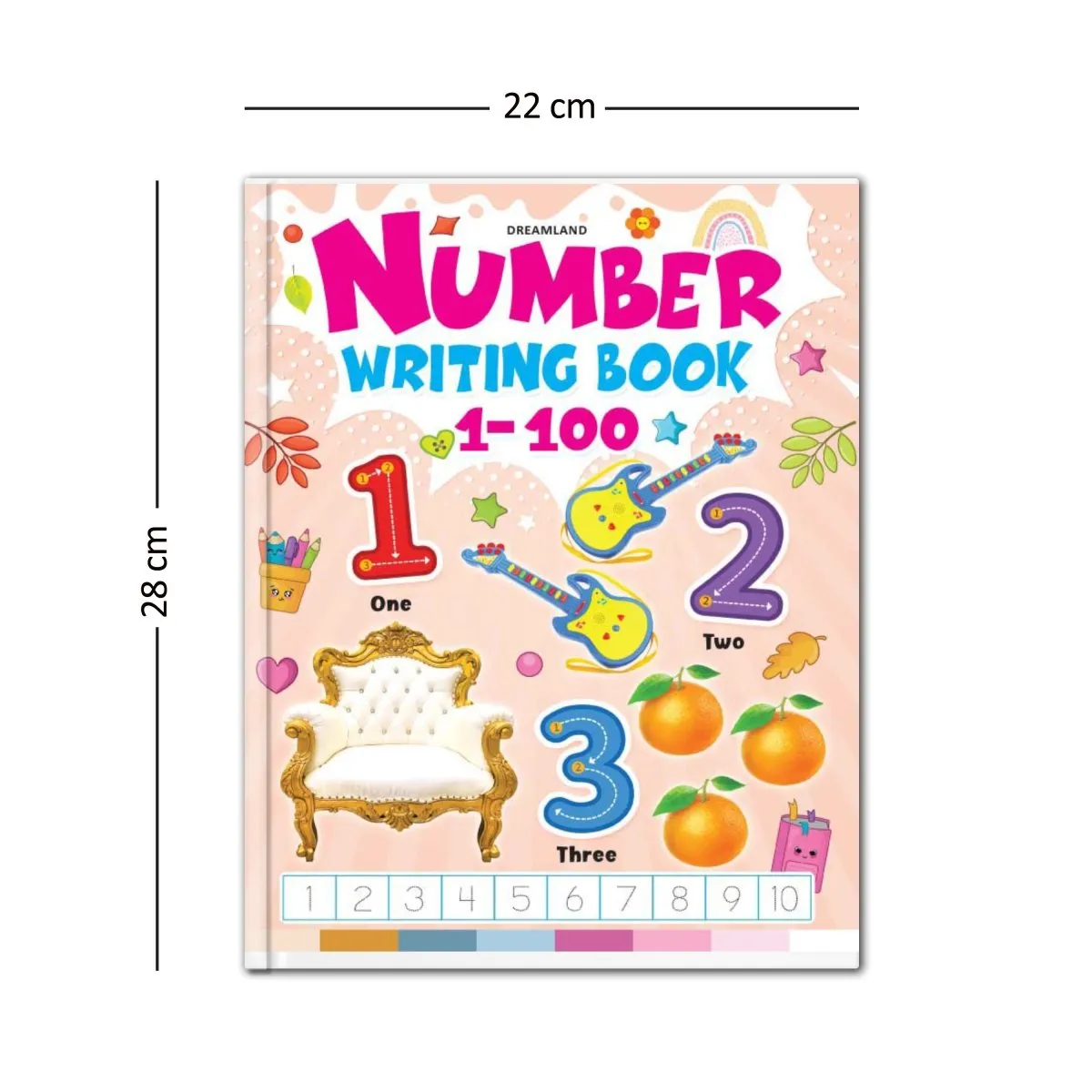 Dreamland Publications Number Writing Book (4 Titles) Pack