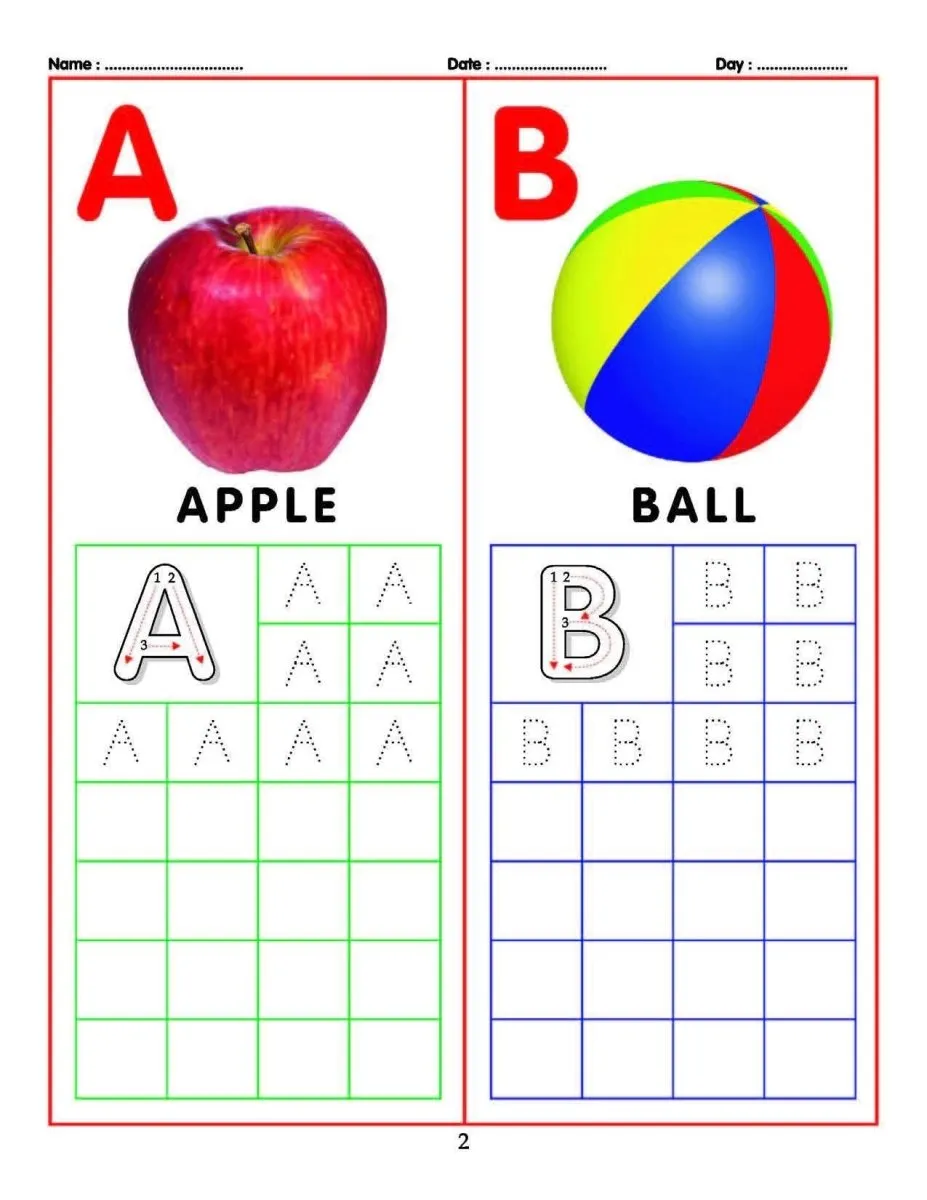 Dreamland Publications Pre- School Picture Books - Alphabet And Number Writing Pack