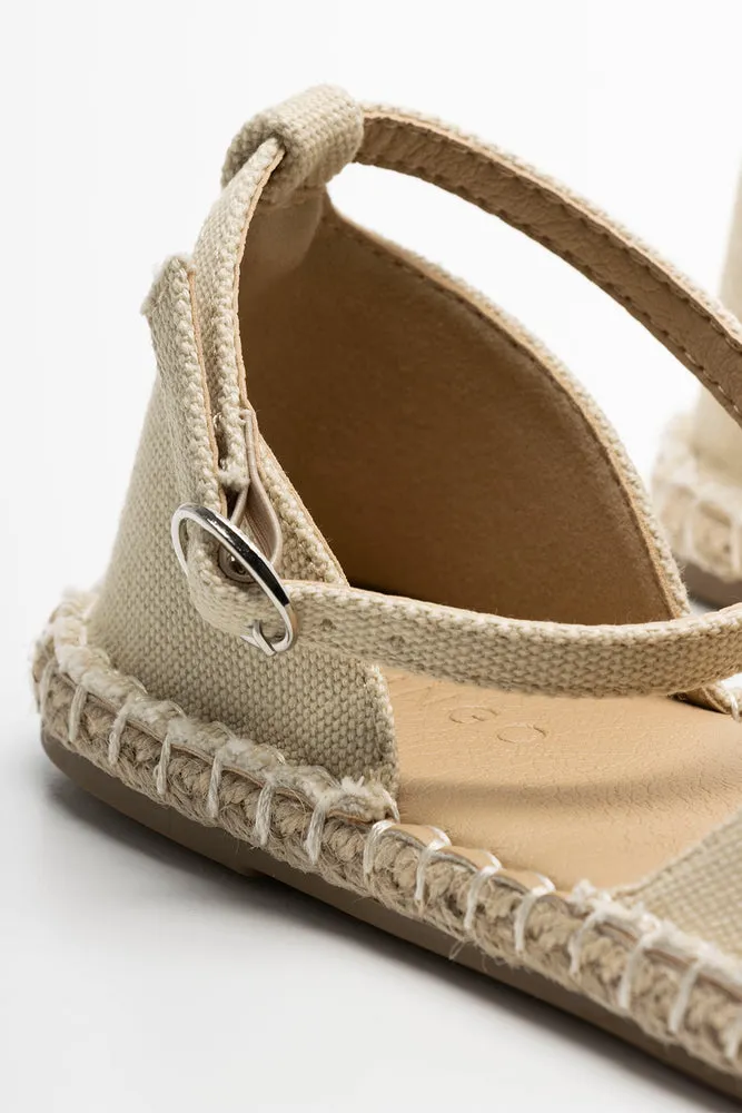 Espadrille Sandal Natural