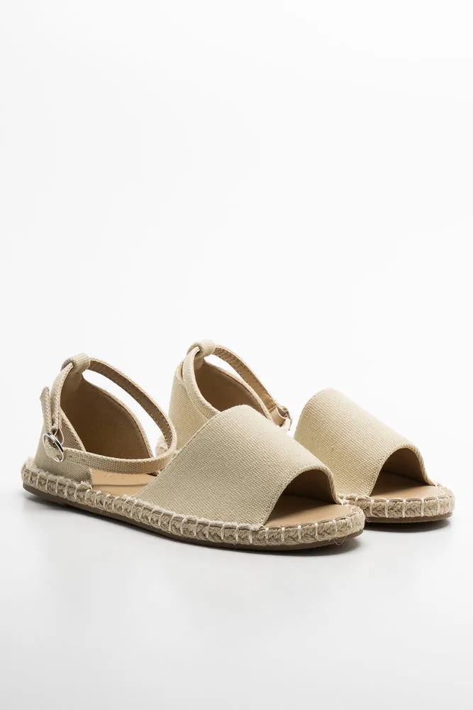 Espadrille Sandal Natural