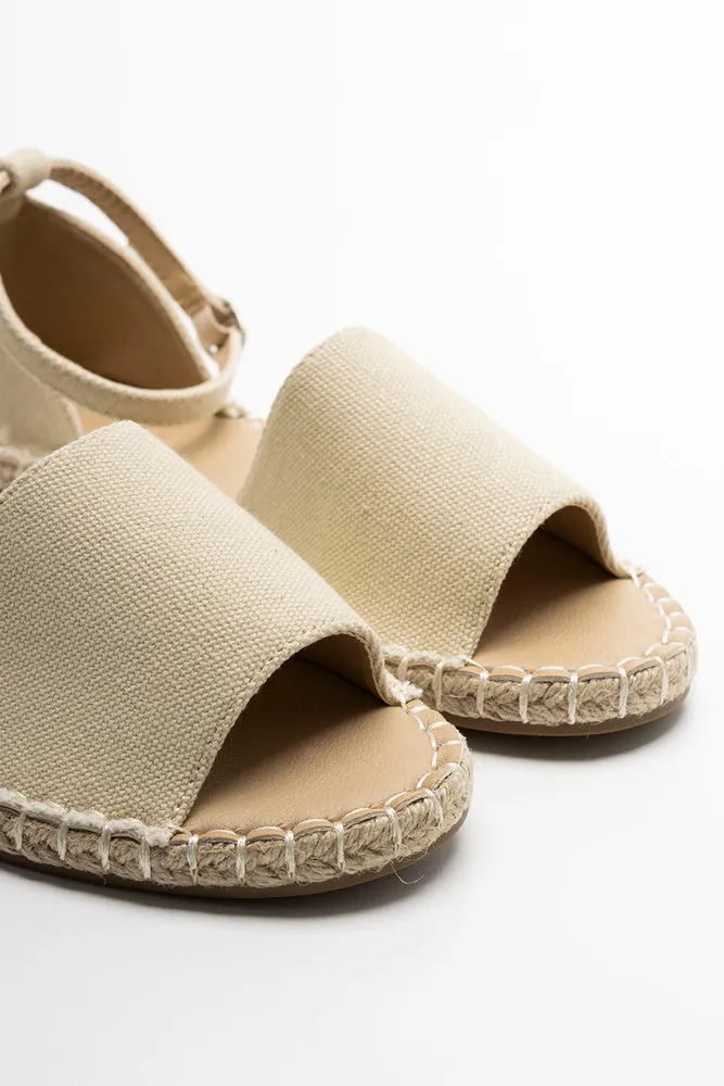 Espadrille Sandal Natural