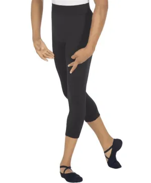 Eurotard 34945 Unisex Seamless Microfiber Capri Leggings