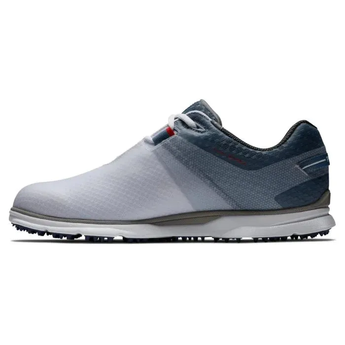 FootJoy Men's Pro SL Sports Golf Shoes- White/Blue Fog