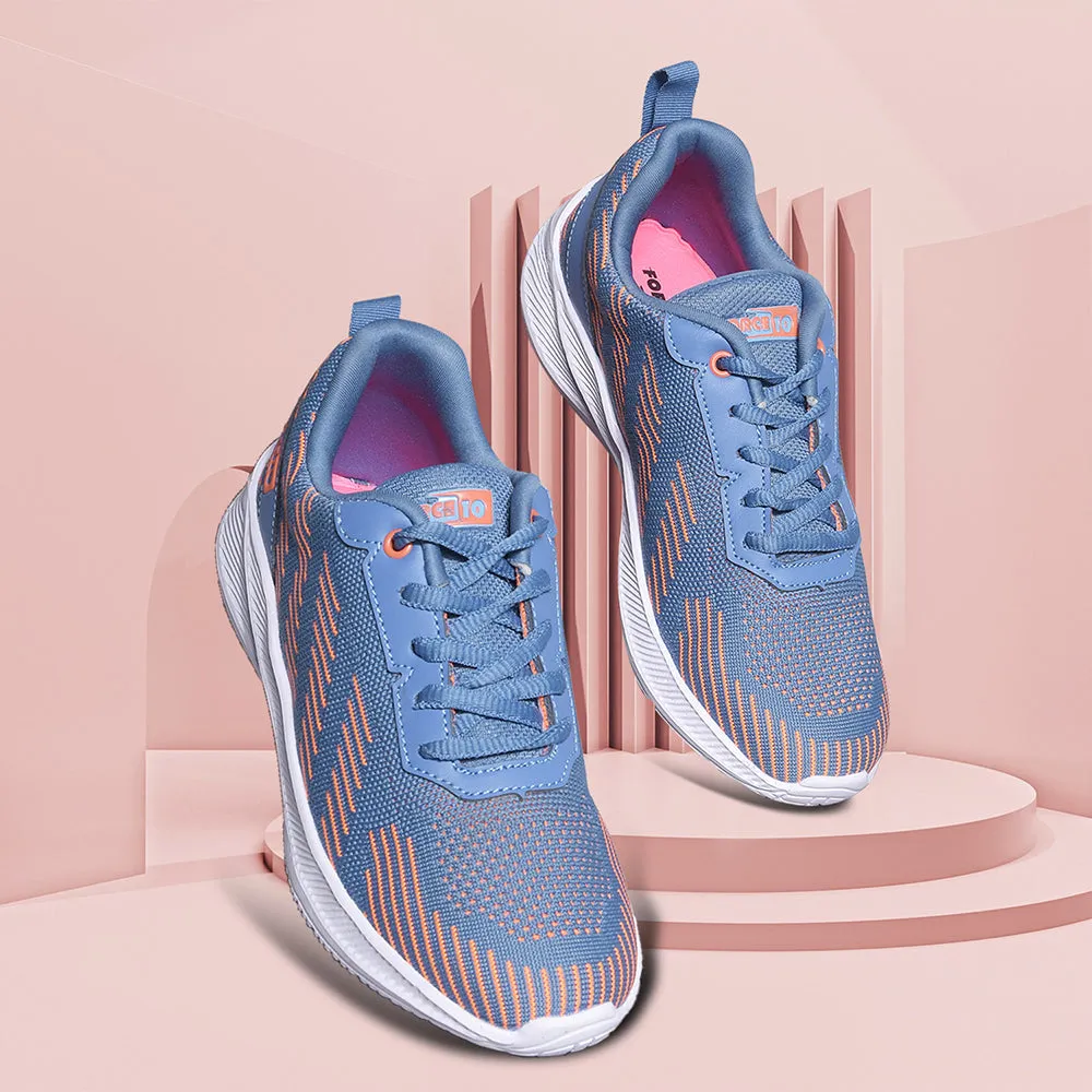 Force 10 By Liberty Women ESBELL-1 Blue Sports Walking Shoes